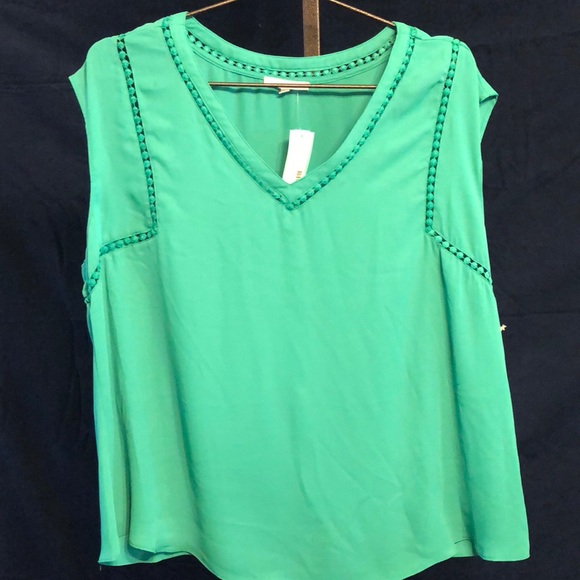 41Hawthorn Tops - Plus Size Stitch Fix / 41Hawthorne Green Blouse 👚